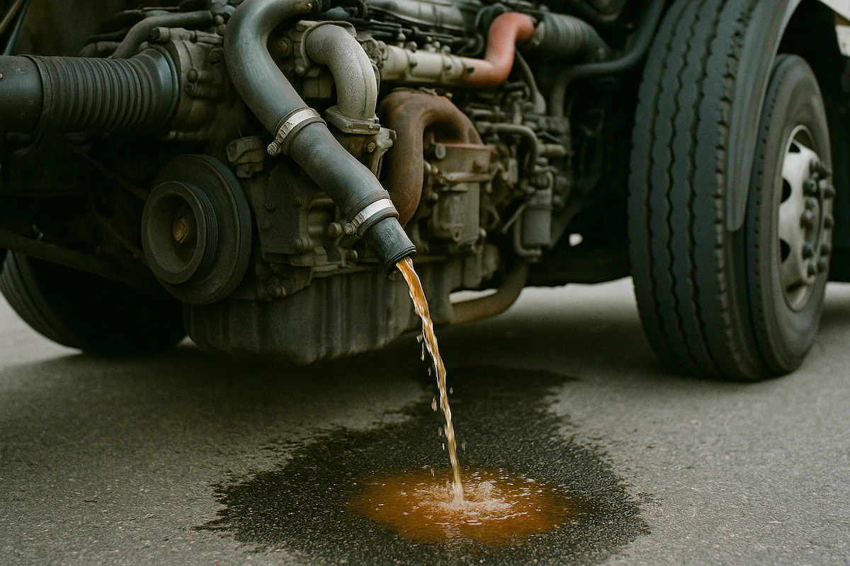 Heavy-Duty Coolant Leaks Diagnosis by Coppertop Truck Repair