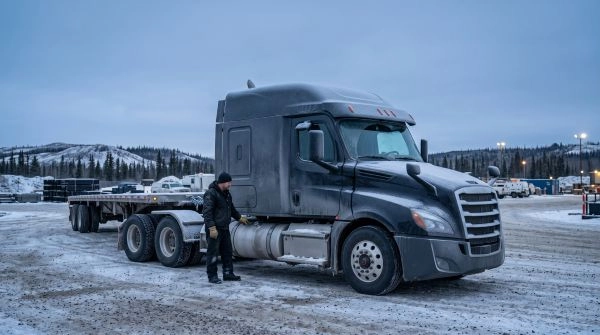 Prevent Air Brake Freeze-Ups in Alberta Winters Key Takeaways Why Air Brakes Freeze 1. Moisture Intrusion 2. Air Compression 3. Temperature Drop 4. Component Failure 5. System Contamination Identify Early Warning Signs Slow Brakes Sticking Valves Airflow Loss Unmovable Truck Critical System Vulnerabilities Air Dryer Compressor Air Tanks Lines and Fittings Your Pre-Winter Checklist Drain Tanks Daily Service Air Dryer Inspect All Lines Test System Pressure The Ripple Effect of Downtime Safety Risks Financial Costs Reputation Damage When to Seek Expert Help Conclusion Frequently Asked Questions How do I know if my air brakes are starting to freeze? What causes air brake systems to freeze in winter? How can I prevent air brake freeze-ups before winter? Are air brake freeze-ups dangerous for drivers and cargo? What should I do if my air brakes freeze on the road? How often should I inspect my air brake system in cold weather? When is it time to call an expert for air brake freeze issues? Key Takeaways Air brake freeze-ups generally begin with moisture getting inside, so frequent inspections of compressors, lines, seals and air dryers prevent issues before they hit the road. Developing and sticking to a checklist of moisture entry points is an effective way to minimize your cold season risk. Quick temperature drops can freeze any moisture trapped in tanks, lines, and valves, causing slow brakes or lockups. Keeping an eye on the weather and parking in protected areas when severe cold is predicted will avert numerous freeze-induced breakdowns. Early warning signs including delayed braking, sticking valves, fluctuating air pressure and a truck that will not move indicate that ice may already be developing in the system. Drivers and fleets can prevent accidents and damage by recording these symptoms, reporting them immediately and ceasing operation until the culprit is located. Critical parts like air dryers, compressors, air tanks, lines and fittings are particularly susceptible to freezing and should be subject to specific inspections and prompt replacement as needed. Having parts and emergency defrosting aids close at hand is critical, especially for operations in remote or subzero areas. A pre-winter checklist — drain tanks daily, service air dryer, check all lines, test system pressure — goes a long way toward minimizing freeze-up dangers. Going over and refreshing this checklist annually with real incidents from the past year keeps fleets improving in reliability. Air brake freeze-ups are more than a safety concern. They’re downtime, expensive repair bills, and possible damage to your business’s reputation. By committing to such proactive measures as preventive maintenance, staff training, and expert inspections before winter sets in, transportation companies are ensuring safer operations and more dependable service for customers. === Air brake freeze-ups occur when moisture in the air brake system freezes in cold weather and prevents air flow. Freeze-ups can start in low spots, valves or lines where water collects and then freezes as temperature falls. Drivers might experience slow brake release, uneven braking, or total loss of air pressure in one or more circuits. On fleets, recurring freeze-ups may indicate deficiencies in draining habits, air dryer problems or a worn component in the system. To minimize danger, numerous operators run hard on draining schedules and monitor air dryers and lines closely. The following sections outline the most common causes, warning signs, and easy steps that keep air brakes working in winter. Why Air Brakes Freeze Air brake freeze-ups start with one simple thing: moisture trapped in the system. When temperatures in places like Alberta drop fast, that moisture turns to ice, chokes air flow, and can lock a truck in place or leave brakes stuck on or off. 1. Moisture Intrusion Here’s how moisture gets in. First, through the compressor intake, which sucks in humid air and then pushes it through the system. Small line leaks, loose fittings, and worn seals all suck in outside air, which brings water vapor along like “hooky” kids, even when the day doesn’t feel “wet. When that vapor cools, it condenses in lines, tanks, and valves. During fall and early winter, when days linger near the 0 °C mark and nights drop well below, this swing exacerbates condensation. Northern Alberta cold snaps expose systems to −20 °C or lower in a matter of hours, so moisture that seemed a little menace in the day hard freezes overnight and clogs air passage. Daily checks do help. A quick checklist that includes compressor intake, all exposed lines, couplers, glad hands, and seals makes it a little easier to identify small leaks before they let in more water. 2. Air Compression Compressing air always produces some condensation. That means every compressor produces water as it operates. If the compressor filter is dirty or damaged, or if the dryer is weak, more moisture moves downstream and ends up in tanks and valves as liquid water, then ice. Before real winter hits, drivers and shops must inspect compressor filters, check dryer function, and confirm tank drains work and are used every day. 3. Temperature Drop When a loaded truck parks in −25 °C after running in milder temperatures, moisture inside lines and tanks can freeze promptly. Overnight, that ice can create plugs that halt air going to the trailer or cause sticking valves. By watching forecasts and parking in sheltered locations, even a modest windbreak can slow cooling and minimize freezing risk. 4. Component Failure Valves, air dryers, relay valves, foot valves, and glad-hand seals are particularly susceptible to issues in extreme cold. When seals are worn or a dryer nears the end of life, moisture can circumvent protections and enter the downstream system. Up here in Northern Alberta and a lot of other remote places, trucks are run hard and long so old parts break when they’re stressed. A weak dryer or sticky valve can allow water to accumulate in tanks and lines, then freeze into ice or thick sludge that keeps valves half open or closed. This is one of the two most common causes of trailer brakes freezing: air lines freezing because of moisture in the lines. Swapping out suspect valves, dryers, and seals pre-winter, and carrying spare valves, cartridges, and key fittings on long runs provides crews a choice when something gives out miles from a shop. 5. System Contamination Oil carryover from the compressor and dirt from torn filters and debris from rusted lines all combine with water in the system. This cocktail creates sludge in tanks and valves, which captures still more moisture and accelerates corrosion and blockages. Moisture in the air system can cause ice and sludge build-up, which results in sticking or frozen air brakes and brake failure if left unaddressed. When that sludge freezes, valves can jam and air passages can close off. In extreme cold, this can manifest itself as brakes that won’t release or a trailer that won’t move because the brake shoes froze to the drum after water sat inside the drum itself. That’s the other frequent culprit behind frozen trailer brakes. Frequent draining of air tanks, meticulously cleaning and flushing lines, and maintaining the use of quality filters and oils minimizes contamination. A healthy air dryer with a fresh desiccant cartridge will keep the system clean and dry, reducing the likelihood that ice or sludge will develop in the first place. Incorporating these steps into daily checks, particularly during the winter months, is one of the best ways to keep air brake freeze-ups at bay. Identify Early Warning Signs They begin small and then build fast: air brake freeze-ups. Most problems show up when three things occur at once: air dryer failure or saturation, tanks that are not drained well, and outside temperatures below about –4 °C (25 °F) with high humidity. Both drivers and fleet managers have to recognize the pattern early, record it, and take action before lines and valves freeze solid. Common symptoms to watch for include: Slower brake application or release than normal Brakes that drag or fail to fully release Low or irregular air sounds from valves and exhaust ports. Air pressure that plummets or recovers too slowly Parking brakes that won’t release after a cold soak. Axles that remain locked while the rest of the unit shifts. Maintaining a basic record of dates, temperatures, symptoms and components enables fleets to identify recurring problems, benchmark trucks and correlate issues to air dryer service intervals or tank-drain practices. If any early sign shows, consider it a bug, not a “feature,” and bring the car in for diagnostics before it morphs into a total network crash. Alberta’s Air Brake Program provides official information on how air-brake systems operate, air-brake training, and the requirements for drivers operating vehicles equipped with air brakes. Slow Brakes One of the easiest indicators that moisture is freezing in lines or relay valves is delayed brake release or application. There might be a sense of lag between pressing the pedal and real brake force, or that brakes hang on a moment after releasing the pedal or parking brake. This delay often manifests itself initially on long combination vehicles in very cold, damp conditions, where the ice typically forms at the first low point after the tractor protection valve. Even a minor delay contributes to real stopping distance, something that counts at highway speeds or on low-grip surfaces such as packed snow. In cold weather pre-trip checks, drivers should test response by applying and releasing brakes multiple times, observing how fast pressure increases and decreases and how the unit rolls. Any deviation from normal, even slight, should be documented with unit number, ambient temperature, and conditions so maintenance can verify air dryer state, tank draining, and valve status prior to the next shift. Sticking Valves Frozen or sluggish valves disturb the normal flow of air and can make brakes apply unevenly or not at all on one axle. In many cases, the first clue is sound: a valve that once had a sharp, short exhaust may start to hiss weakly, chatter, or go strangely quiet when brakes are applied or released. Drivers need to stand back and hear as an assistant pumps the brakes, comparing tractor to trailer, side to side. If sticking is suspected, skilled technicians can physically manipulate valve plungers or linkages with the system locked and depressurized as per local safety regulations to detect stiffness. Repeated freeze-related sticking on the same valve tends to originate back to moisture control issues, an air dryer cartridge that has exceeded its true service life, or tanks that aren’t drained each day. Unrepaired ice blockage can damage relay valves, spring brake chambers, and quick-release valves within 4 to 6 hours of continued freeze. Valves that stick more than once in a season should not be watched, but serviced or replaced. Airflow Loss Restricted or blocked airflow is a critical warning sign and typically indicates ice accumulation in lines or tanks. Drivers might observe the compressor running longer as system pressure increases more gradually or realize that one reservoir fills later than the others. This is typical when the air dryer cartridge is saturated, which occurs after about 40,000 to 48,000 kilometers (25,000 to 30,000 miles) or 60 to 90 days, whichever comes first, and earlier in coastal or very humid areas. In fact, there are fleets in high-humidity regions that replace every 21 days in order to keep a tight control on the dewpoint. Typical cartridges can draw moisture down to a dewpoint near –40 °C (–40 °F) when fresh, but by exhaustion that defense might slip to about –23 °C (–10 °F). That modification by itself can shift a system from secure to severe risk on one cold front. When monitoring air pressure gauges, drivers should watch for: Sudden drops in pressure with no brake use Slow build‑up from low pressure warning to cut‑out level Fluctuations or “hunting” near normal operating range Unequal pressure between primary and secondary circuits Any unaccountable pressure during freezing weather demands instant troubleshooting before driving on because ice usually forms first in low spots downstream of the tractor protection valve and can rapidly leave portions of the system air-starved. Unmovable Truck If a truck or trailer remains immobilized because the brakes have frozen, avoid forcing the vehicle to move and arrange professional frozen brakes repair before putting the unit back into service. It can manifest itself after a night parked in below-freezing temperatures with a heavy frost, particularly when tanks weren’t drained or the dryer cartridge is nearing its expiration date. With daily inspection and tank draining, it can be avoided in most cases. Many fleets discover that a regular cold-weather check reduces winter problems by as much as 80%. Drivers should not attempt to “break it free” by using high engine torque or dragging the unit behind another vehicle, as this can tear diaphragms, distort spring brake chambers, and overload already stressed valves. They should instead make the vehicle safe, extend warning devices as needed, and alert maintenance or dispatch immediately. For remote or long-haul work, fleets may provide trucks with certified thawing equipment like safe, non-flammable line de-icers and insulated work gloves along with explicit instructions on when and how to use them. Even then, any thaw is a short-term remedy. The truck needs a complete inspection of air dryers, lines, and valves, particularly in extremely cold areas where air-system components could last three to four years versus five to seven years in milder regions. Critical System Vulnerabilities Air brake freeze‑ups typically begin with a couple of vulnerable areas, not the entire system simultaneously. Those parts that deal with moisture, sit low on the chassis, or are exposed to wind and road spray are most vulnerable. That’s why cold‑weather prep should be about targeting points of known failure rather than broad, shallow sweeps of everything. Smart pre-winter inspections catch little defects while they’re cheap to remediate. Parts that have leaked before, parts that respond too slowly, and parts that froze up in the past should jump to the front of the queue for repair or replacement. Maintaining a basic service log for each vehicle or trailer, including dates, parts replaced, and winter woes recorded, creates a pattern over time. That history frequently indicates which valves, lines, or tanks are going to fail first in cold weather and where to invest pre-season dollars. Air Dryer Air dryer is the primary defense against freeze-ups as it sucks moisture from the compressed air before it gets to tanks and lines. When temperatures dip below approximately minus four degrees Celsius (twenty-five degrees Fahrenheit), any additional water that gets through the dryer is able to freeze in valves, foot pedals, and relay valves, so the dryer’s state directly influences winter dependability. Air dryer cartridges don’t last forever. Many saturate after around 40,000 to 50,000 km (25,000 to 30,000 miles) or 60 to 90 days of consistent effort, whichever occurs earlier. Beyond that, water begins to seep through, even if ‘braking’ still feels “normal” on mild days. Periodic filter and desiccant replacements due to mileage or time, not just driver gripes, reduce that threat. Cold-weather dryers typically are equipped with an electric heater to assure that purge valves and internal passages will not freeze. That heater needs to be tested pre-winter with simple electrical testing and a quick visual inspection of the wiring and connectors. A dead heater might not reveal itself until that first deep freeze. Leaks or bypass paths around the dryer—cracked housings, loose clamps, mis-routed lines—dilute its power. Any whiff of air hissing around the dryer, an oil film on the outlet side, or unexplained dampness in downstream tanks is a heads-up to check seals, fittings, and mounting hardware immediately. A lot of fleets, for example, record dryer cartridge change dates in a shared system so they can monitor units that tend to saturate quicker than others. Compressor The compressor services the entire system, therefore its primary responsibility is to provide air as clean and dry as possible. If it blows air laden with oil or water, every component downstream, from the dryer to the smallest relay valve, is subjected to increased stress and is more prone to freeze or corrode in colder months. Such a service call can be expensive, so a quick and in-depth check before winter should detect oil leaks around the compressor body and discharge line, unusual knocking or grinding noises, and overheating indications such as cracked paint or discolored fittings. Any of these suggests the compressor is likely falling apart on the inside, which tends to result in increased moisture load and workload for the air dryer. The unloader and governor require your love as well. If the unloader sticks or the governor cuts in or out at the wrong pressure, the compressor can run hot for long periods, adding heat and then extra condensation when the air cools in lines and tanks. Checking cut-in and cut-out pressures against spec and verifying that the compressor unloads smoothly helps keep system moisture under better control. Because winter means more idling and brake use in traffic, longer compressor service must be scheduled ahead of cold weather. Many operators plan oil changes, belt inspection, and mounting bolt torque checks when they swap dryer cartridges and log these in a maintenance log so year to year trends in wear or failure are easier to track. Air Tanks Air tanks serve as the catch basin for residual water and oil, so they are a frequent origin of freeze-ups. Poor tank drainage lets moisture accumulate, and when temperatures plummet below 0 °C (32 °F), that water can freeze in the drain valves or adjacent lines, blocking air flow and hampering brake performance. Daily draining is one of the easiest ways to decrease critical system vulnerabilities, particularly when temperatures remain below freezing. Most directions suggest draining tanks at day’s end when the temperature is below 0 °C (32 °F) and more frequently if moisture is high. When the temperature of the air dips below approximately −4 °C (25 °F) and the humidity is still high, condensation accelerates. Skipped drain cycles have an even greater impact. Drain valves themselves can become critical system vulnerabilities. These need to be inspected for full operability, ensuring that they open fully and close tightly and are not obstructed by dirt or ice. A valve that’s hard to pull, slow to seal or clogged with rust scale can leave water stuck inside long after the driver believes it’s empty. For fleets, obvious labels on primary, secondary, and accessory tanks, along with a straightforward draining schedule posted in the cab or yard, assist drivers in adhering to the proper routine. Any tank that exhibits corrosion, pitting, or dents should be replaced prior to winter, not after a freeze. Noting tank replacements and corrosion in the service history creates a map of which vehicles deserve special attention. Lines and Fittings Trailer air lines, fittings, brakes, and other components deserve particular attention because they are exposed to road spray, ice, and winter debris. A professional trailer service inspection can help identify worn hoses, damaged fittings, brake issues, and other problems before they contribute to a winter breakdown. Little cracks and weak spots that seem harmless in the warm months, such as hairline cracks, friction, or slow leaks, become full freeze blockages once water intrudes and freezes. Line and fittings inspections, once a month at least, are a rudimentary defense. Many systems go longer without a close look. It’s a notorious origin of critical system vulnerabilities. Inspectors should watch for cuts, flat spots from rubbing, kinks or loose supports that allow hoses to move excessively. Any leak that can be heard, even a slight one, is more important in winter because it can suck in dampness and grime. Material choice factors in. Regular rubber hoses tend to stiffen in intense cold, then split at clamps and curves. In areas with long winters, transitioning to cold-resistant hose materials and shielding exposed runs with protective shields or sleeves reduces failures. Fittings exhibiting green or white corrosion, thread damage, or a history of frequent retightening are best replaced, not reused. Mapping the air system layout, even with a simple sketch, helps spot high-risk freeze points: low spots where water can pool, long exposed runs along the frame, or junctions near wheel spray. Highlighting them in service logs and on the vehicle speeds subsequent inspections narrows their scope. Your Pre-Winter Checklist A winter-ready air-brake checklist should sit alongside other cold-weather queries like checking coolant mix, battery health, tire pressure, fuel type, and cab comfort. Don’t use it theoretically. Treat it as a hard, written checklist, revisit it annually from previous freeze-ups, and hang it in all maintenance bays and driver rooms for easy access. Step-by-step, pre-winter air-brake prep checklist (to print and post): Drain all air tanks (daily during winter). Check and service air dryer. Inspect all air lines and fittings. Test system pressure and build-up time. Log findings and update the checklist after the season. Fleets should also be familiar with Alberta's commercial vehicle inspection requirements when planning seasonal maintenance and safety inspections. Drain Tanks Daily Drain every air tank at the end of each shift in freeze-prone months, even if the truck has an air dryer. Water from condensation is a main cause of winter air-brake freeze-ups, so assume it is there and act on it. Use manual pull-cords or drain cocks on wet and service tanks, and confirm automatic drains actually open and reseal instead of trusting that they work. Drivers and techs should record every drain in a straightforward sheet with the date, unit number, who drained, and any visible moisture or oil. This builds accountability, helps identify problem units, and provides real data when you review the checklist prior to the next winter. Train all drivers on when to hold drains open, what healthy purging sounds like, and what to do if only air or mostly water comes out, with real trucks in the yard, not just classroom slides. Service Air Dryer Schedule air dryer maintenance as you would check antifreeze strength, examine coolant hoses and ensure coolant level in the cooling system as part of your overall winter preparation. Change filters and desiccant according to manufacturer schedule or sooner if you notice excess tank moisture and inscribe date and odometer on housing. Test dryer heaters and electrical connectors so the unit can continue to provide dry air when temperatures plunge well below 0 °C. Wash off the dryer’s outside and any lines close by so mud doesn’t mask leaks or clog drains. Then gauge its efficacy by measuring your water output from tanks for a few days. If drivers are still reporting freeze-ups or heavy moisture, shift dryer service earlier in the season and adjust the checklist accordingly. Inspect All Lines Walk the entire air system and inspect by sight and touch for cuts, rub marks, kinks or cracked sheathing on each hose and line. Treat areas close to frame rails, suspension components and coupling points, which are prone to vibration and ice accumulation in the winter. Check all the pipes for leaks. Use a simple leak-detection detergent or mild soap solution on fittings and suspected areas to detect slow leaks that might not be hissing loud enough to hear. Any compromised or questionable line should be replaced immediately, not taped, because even a small defect can allow moisture in that subsequently freezes. Store extra lines, fittings, and quick-connect components in every shop and on at least one service vehicle so that roadside repairs aren’t prolonged sub-zero slogfests. Drivers already tick off most of these items on a typical 11-point walkaround. You can supplement a clear 8-system winter overlay that highlights air lines, fuel, tires, coolant, batteries, wipers, cab heat, and emergency gear. Cold weather strikes other systems connected with secure braking. Batteries drop some 20 to 35 percent of their effective cold-crank amps, so if the cranking is poor, air build-up may be delayed on start. Tire pressure can drop about 1 PSI for every 10 degrees Fahrenheit drop in temperature, which alters stopping grip and handling, so combine air-line inspections with pressure checks. In extremely cold weather, some fleets opt for winter-blended fuel or anti-gel additives to prevent fuel from gelling and leaving a unit stranded with frozen lines and no air. Test System Pressure Pressures test each vehicle prior to the first major cold snap, then on a regular schedule, and record baseline cut-in, cut-out, and build-up time (from 0 to operating) values. Track those numbers through the season. Any slower build, lower maximum pressure, or unexplained loss at rest should prompt further investigation of the compressor, governor, dryer, and lines. Add pressure checks to routine maintenance work orders so they are not reliant on memory, and store readings where both drivers and techs can track trends. Cab checks matter here too, as drivers require a safe space to observe gauges and alarms in foul weather. We’ve heard from numerous folks that road-testing your heater, defroster and wipers before the winter saves stress when ice and fog strike. A winter emergency kit with a blanket, food, water and backup phone charger can make stranding issues less dangerous if you get snowed in. The Ripple Effect of Downtime Air brake freeze-ups do more than immobilize one truck. Frozen lines can close operations in minutes, block yards and derail route plans for an entire shift. One frozen stuck trailer at −7 °C or below can cause cascading delays in loading bays, rescheduling, driver hours, and that ripple can impact safety, budgets, and long-term customer trust. Safety Risks When ice blocks service or emergency lines, brake force decreases, response times are delayed, or wheels lock. In cold, low-traction environments, that skid of control can escalate a little problem into a catastrophe, particularly on steep slopes, congested highways, or cramped yards. Ice blockage can even freeze-lock wheels and prevent the parking brake from releasing, marooning a heavily loaded trailer in sub −6 °C temperatures and leaving drivers stranded on the shoulder. Cold-weather safety procedures must be rigid, documented, and imposed. Daily air tank drainage is required below 0 °C. Omitting it increases the chances of frozen lines and unsafe stops. A clean, dry air system avoids roughly 80% of winter problems, so air dryer, hose, and valve inspections should be included in every freezing-weather pre-trip. They require immediate action drivers can take once their brakes lock up and freeze while in motion. That encompasses slowing in a straight line, steering clear of abrupt pedal applications, employing engine braking cautiously, and seeking an appropriate site to come to a halt. They should know not to pound on frozen components with tools or apply open flames, which can break parts and make the truck unsafe to relocate. So regular winter-centered safety training helps keep this fresh. Brief, frequent sessions that step through actual freeze-up scenarios, hands-on audits, and drills with incident reporting instill habits that stand strong in the face of pressure. Financial Costs Cost type Example impact per incident* Roadside service / tow 300–800 EUR for on-site thaw or towing Parts replacement 150–600 EUR for valves, chambers, hoses Lost driver / duty hours 4–8 hours of paid time with no productivity Missed or late deliveries Contract penalties or waived delivery fees Follow-on damage downtime Extra 1–2 days if key components are damaged *Values are examples and differ by region and fleet size. Unmitigated ice blockage can harm relay valves, spring brake chambers, and quick-release valves within 4 to 6 hours of freeze exposure. That includes parts, workshop hours, loaner vehicles, or rescheduled loads. Changing air dryer cartridges every 30 days from November through March and budgeting for that will typically cost less than one major freeze-up. Tracking each downtime event by date, temperature, root cause, and cost helps identify not only patterns but also opportunities for saving costs. We’ve often found in the records that “winter punishes lazy maintenance” and that fleets who employ quality valves, dryers, and lines, plus proper training, pay more at the start but never experience the feverish mid-season breakdowns and extended unplanned layups. Reputation Damage Repeated roadside freeze-ups send a simple message to clients: this fleet is not ready for winter. Late or missed deliveries, stranded loads, and last-minute cancellations can gradually eat away at trust, even if the customer never sees the back-end technical cause. Transparency around winter preparedness builds trust. By sharing cut-off temperatures, backup plans and safety rules, the fleet demonstrates that it addresses cold-weather risk as a planning issue, not bad luck. It assists customers in constructing their own schedules around reasonable lead times. Maintenance and safety can be a quiet selling point. Short notes on daily tank drainage, planned dryer cartridge swaps and pre-season system inspections indicate that the company considers air systems essential, not elective. Assuming a freeze-up is averted or well managed, employees should record the incident and circulate it in internal debriefs and where appropriate with strategic customers as evidence that the mechanism functions. When to Seek Expert Help Know when an air brake freeze-up problem has advanced beyond basic troubleshooting and into the territory where expert help is the safest and most economical decision. Consult a professional if freeze-up hazards or warnings do not dissipate after you follow standard protocols. If you see low air pressure, slow brake release, or uneven braking from one axle to the next, bring the vehicle to a heavy-duty repair shop for proper diagnosis before returning it to service. Persistent air leaks, faulty valves that stick or chatter, or pressure that drops when you are parked are all indications the system could have underlying damage or internal corrosion. If blockage in a line or valve persists despite two cautious antifreeze doses, have a pro check relay valves, quick-release valves, and inline filters. Unaddressed ice blockage can ruin relay valves, spring brake chambers, and quick-release valves within four to six hours of freeze exposure, so waiting can turn a quick repair into a big repair. Have the air system inspected in full BEFORE winter sets in, not AFTER the first hard freeze. A thorough inspection should include compressor discharge, air dryer operation, condition on tanks, hose routing and every control valve. Drain the air tank every day when the temperature drops below 0 °C (32 °F) to prevent moisture from accumulating and freezing. If your team cannot keep up with this or you don’t know how to do it on a multi-tank setup, have a shop walk you through it and confirm drains and heaters all work. Air dryer cartridges need to be changed every 30 days from November through March regardless of mileage because even short winter trips pull in wet air. Team up with trusted heavy-duty technicians for maintenance if you’re not 100% comfortable in diagnosis and repair. If you don’t know how to maintain or repair air brakes, expert assistance reduces the risk of expensive errors and increases the safety of all road users. Let that expert knowledge help you train in-house staff and sharpen your winter protocols with explicit checklists and easy, repeatable actions. Conclusion Air brake freeze-ups are huge. They delay routes, damage trust, and potentially endanger lives. Cold air, wet lines, and weak checks combine quickly. Little slips evolve into big stalls. Hard habits work best. Dry tanks, clean lines, and steady checks catch trouble early. A driver who recognizes the symptoms can coast in safe and sound. A shop that gets out in front can save days, not hours. Harsh weather doesn’t wait. Quality prep doesn’t require gimmicks or fuss. It requires time, concentration, and a plan. Have a fleet, a shop or one rig on the road? Use this guide, identify your vulnerabilities, and implement one change on your subsequent cold shift. Frequently Asked Questions How do I know if my air brakes are starting to freeze? Be alert for sluggish brake response, uneven braking, air pressure that drops or builds slowly, and moisture ejected at the drains. Any difference in pedal feel or stopping distance in cold weather can warn of freeze-up risk. What causes air brake systems to freeze in winter? Moisture in the air lines and tanks is the culprit. When it gets cold, frozen water clogs valves or lines as it expands. Improperly draining, defective air dryers and worn seals contribute to freeze ups. How can I prevent air brake freeze-ups before winter? Drain air tanks daily, test and service the air dryer, check for air leaks and inspect lines and fittings. Don’t wait to replace worn parts. This simple pre-winter checkup can save you from unnecessary breakdowns and costly roadside repairs. Are air brake freeze-ups dangerous for drivers and cargo? Yes. Ice can plug valves, delay brake actuation, or make one axle brake harder than others. All of these factors add to stopping distance, skidding risk, and load damage. In extreme instances, it can result in loss of control and accidents. What should I do if my air brakes freeze on the road? Don’t hit the brakes hard. Carefully decelerate, get off the road and place warning signals. Never, ever, NEVER put open flame on parts. Get roadside assistance or a qualified technician to thaw and check the system before driving again. How often should I inspect my air brake system in cold weather? Winter requires a quick look during every pre-trip and post-trip. Add a more thorough inspection at least once a week, which includes checking tanks, air dryer performance, and visible lines. Regular inspections minimize downtime surprises. When is it time to call an expert for air brake freeze issues? Have a pro out if brakes drag, lock, or release slowly, if you notice reoccurring moisture in tanks, or if freeze-ups occur more than once. A pro will identify deeper system issues and stop repeat failures in the cold.