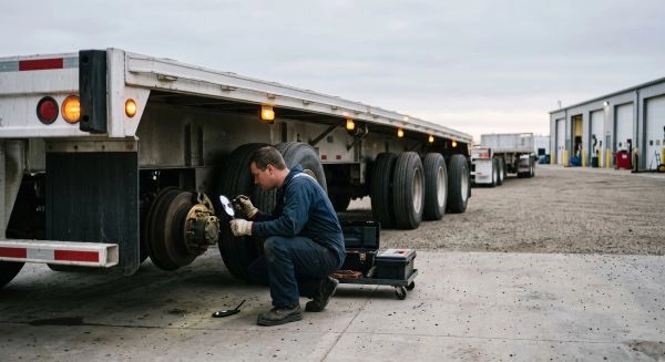 Coppertop Truck Trailer Maintenance Checklist for monthly fleet inspections